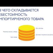 Семинар "Логистика и ВЭД". Часть 1: Из чего складывается себестоимость импортируемого товара